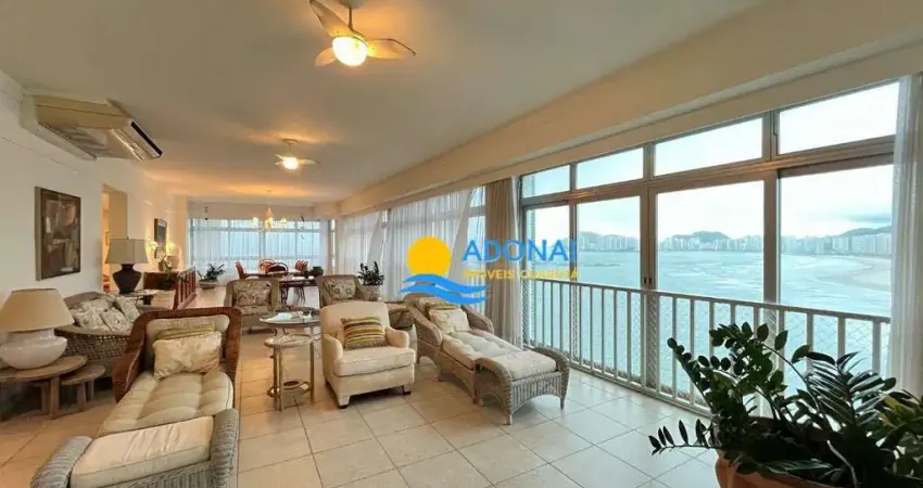 Apartamento com 5 dormitórios à venda, 500 m² por r$ 2.800.000,00 - pitangueiras - guarujá/sp