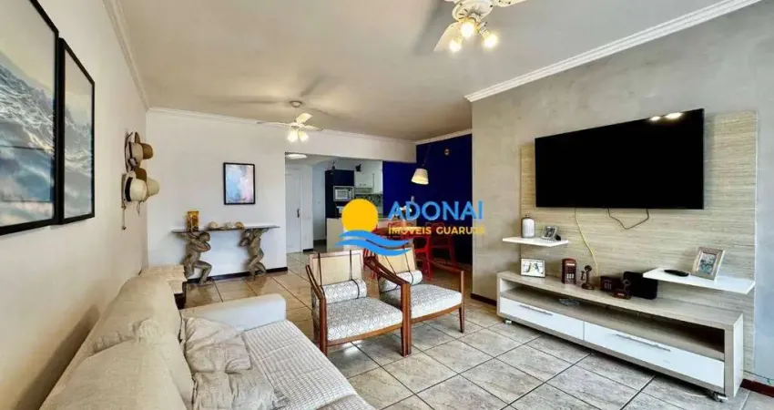 Apartamento com 3 dormitórios à venda, 115 m² por r$ 735.000,00 - pitangueiras - guarujá/sp