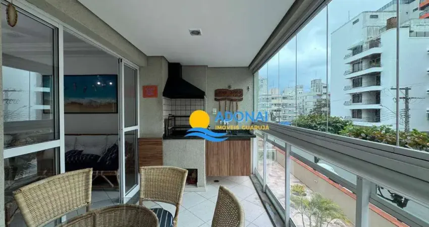 Apartamento com 3 dormitórios à venda, 103 m² por r$ 720.000,00 - enseada - guarujá/sp