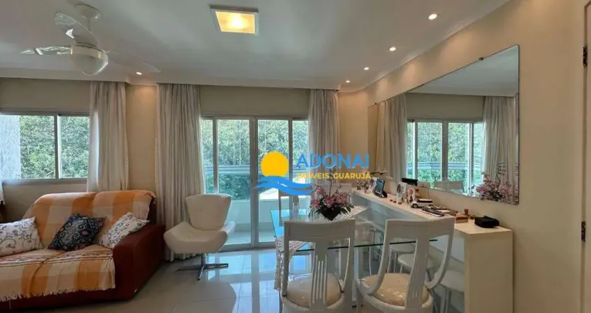 Apartamento com 3 dormitórios à venda, 109 m² por r$ 590.000,00 - jardim astúrias - guarujá/sp