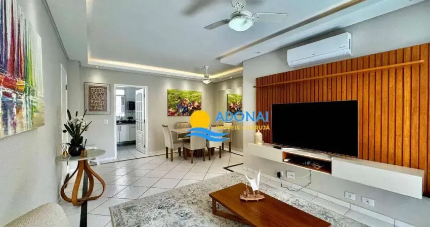 Apartamento com 2 dormitórios à venda, 104 m² por r$ 620.000,00 - pitangueiras - guarujá/sp