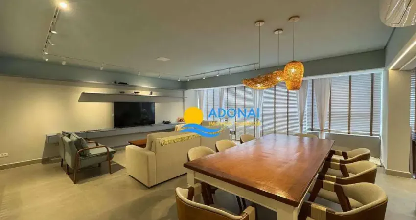 Apartamento com 4 dormitórios à venda, 185 m² por r$ 1.200.000,00 - pitangueiras - guarujá/sp