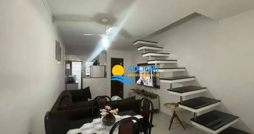 Casa com 2 dormitórios à venda, 52 m² por r$ 300.000,00 - enseada - guarujá/sp