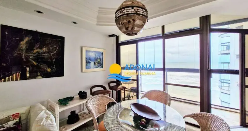 Apartamento com 4 dormitórios à venda, 225 m² por r$ 1.800.000,00 - pitangueiras - guarujá/sp