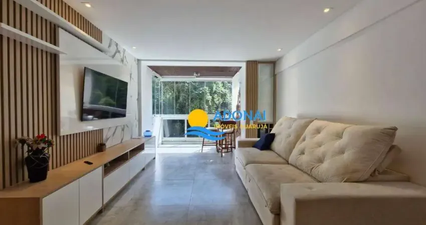 Apartamento com 3 dormitórios à venda, 115 m² por r$ 790.000,00 - pitangueiras - guarujá/sp