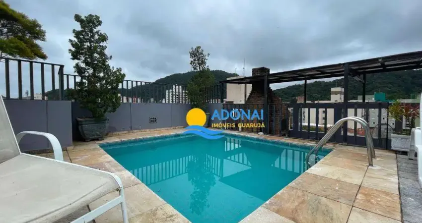 Cobertura com 4 dormitórios à venda, 150 m² por r$ 680.000,00 - enseada - guarujá/sp