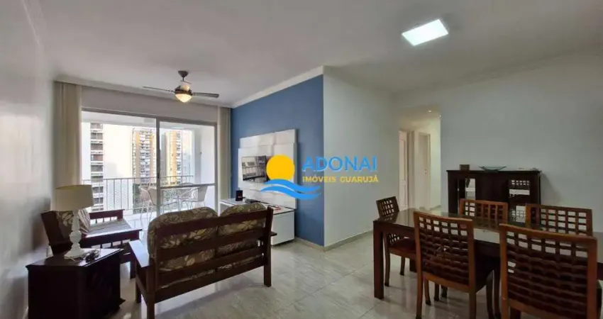 Apartamento com 3 dormitórios à venda, 90 m² por r$ 590.000,00 - pitangueiras - guarujá/sp