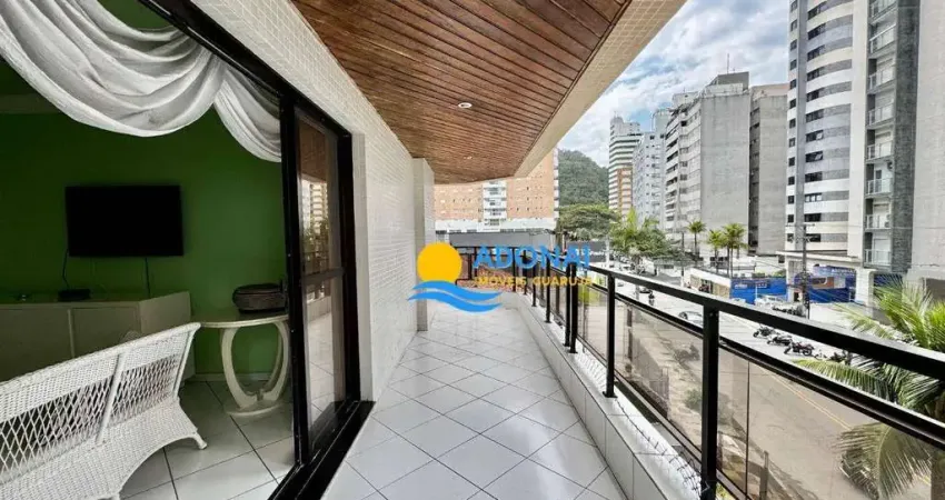Apartamento com 4 dormitórios à venda, 160 m² por r$ 1.000.000,00 - jardim astúrias - guarujá/sp