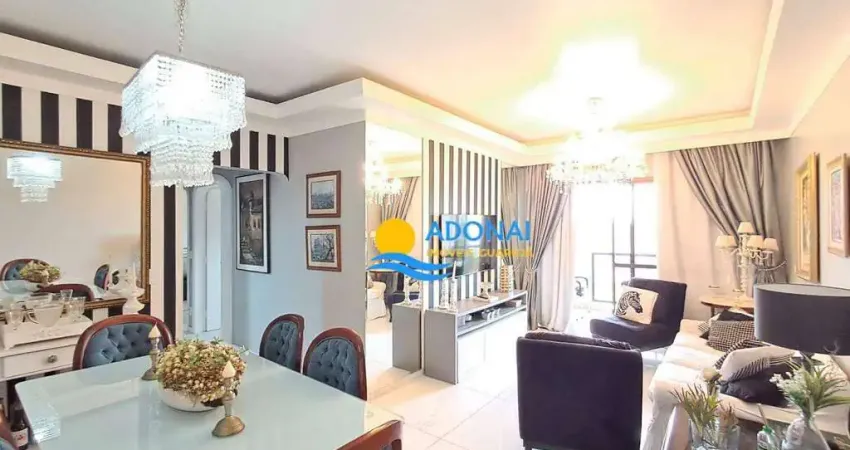 Apartamento com 3 dormitórios à venda, 91 m² por r$ 490.000,00 - enseada - guarujá/sp