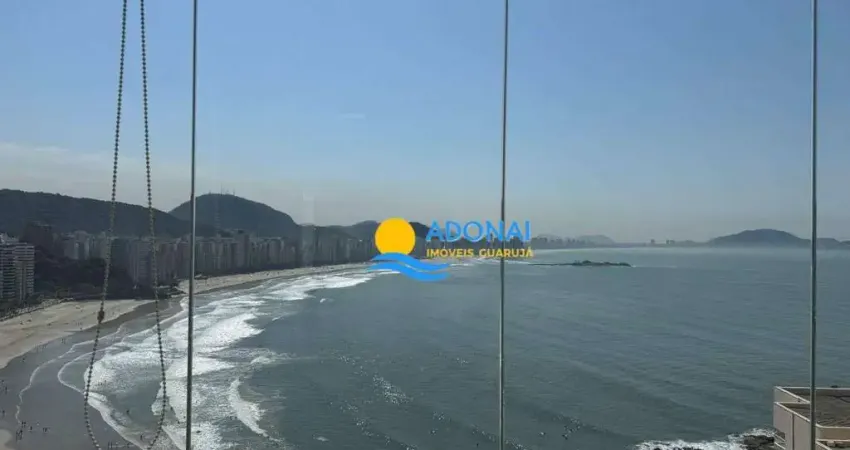 Cobertura com 2 dormitórios à venda, 196 m² por r$ 2.450.000,00 - jardim astúrias - guarujá/sp