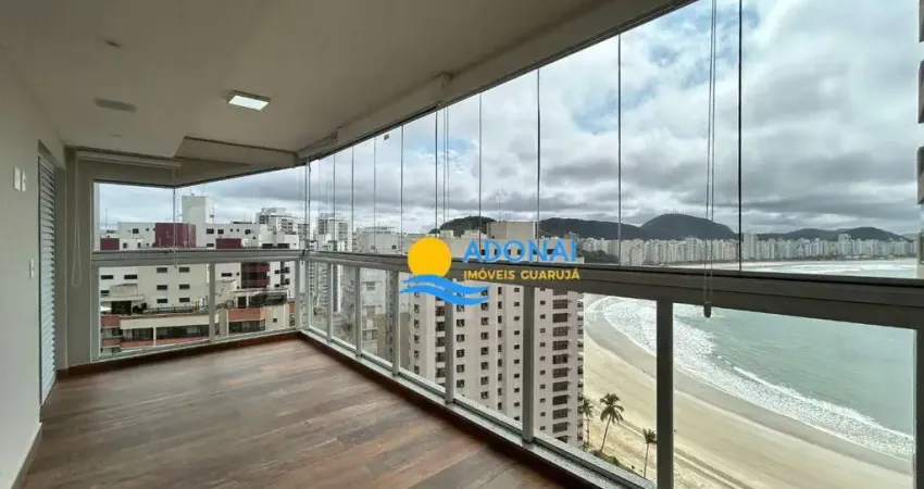 Apartamento com 3 dormitórios à venda, 146 m² por r$ 2.300.000,00 - jardim astúrias - guarujá/sp