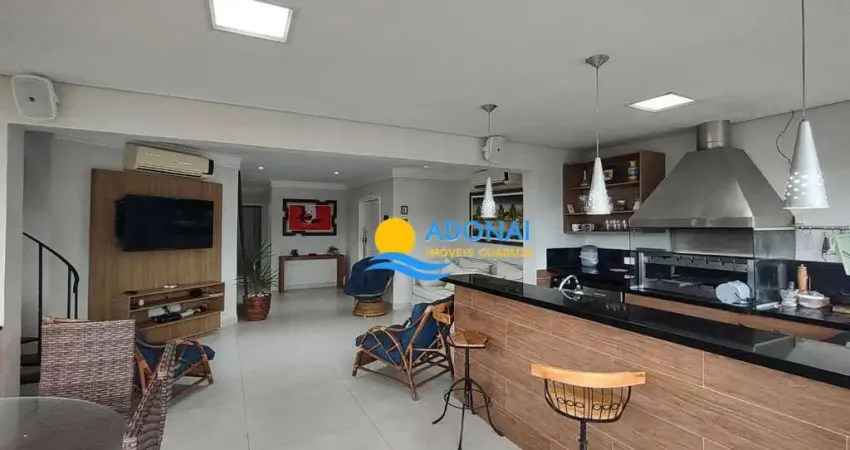 Cobertura com 4 dormitórios à venda, 180 m² por r$ 920.000,00 - enseada - guarujá/sp