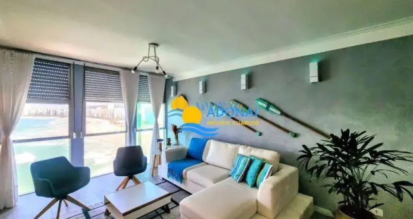 Apartamento com 4 dormitórios à venda, 160 m² por r$ 1.200.000,00 - pitangueiras - guarujá/sp