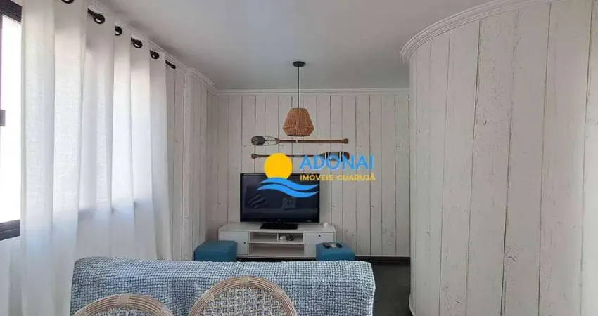 Apartamento com 2 dormitórios à venda, 50 m² por r$ 320.000,00 - enseada - guarujá/sp