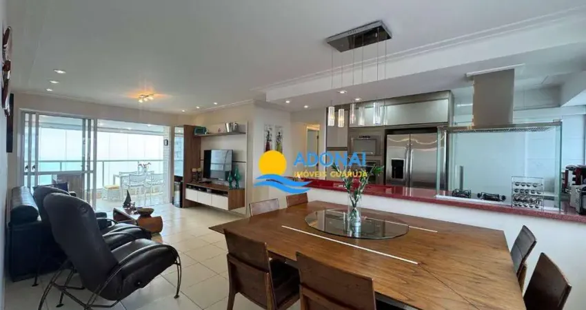 Apartamento com 4 dormitórios à venda, 124 m² por r$ 1.300.000,00 - enseada - guarujá/sp