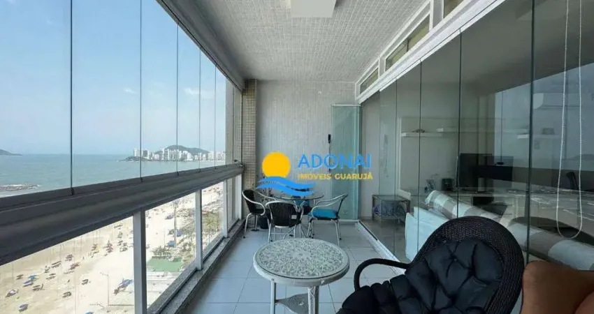 Apartamento com 4 dormitórios à venda, 190 m² por r$ 1.350.000,00 - pitangueiras - guarujá/sp
