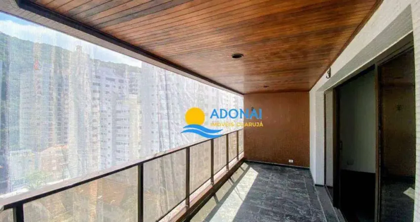 Apartamento com 3 dormitórios à venda, 145 m² por r$ 600.000,00 - pitangueiras - guarujá/sp