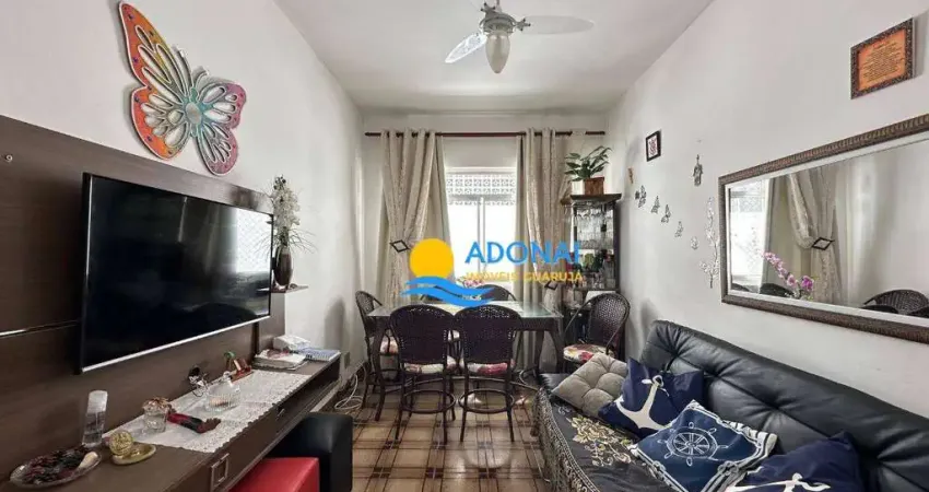 Apartamento com 2 dormitórios à venda, 80 m² por r$ 335.000 - tombo - guarujá/sp