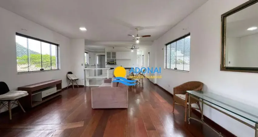 Apartamento com 4 dormitórios à venda, 145 m² por r$ 640.000,00 - pitangueiras - guarujá/sp