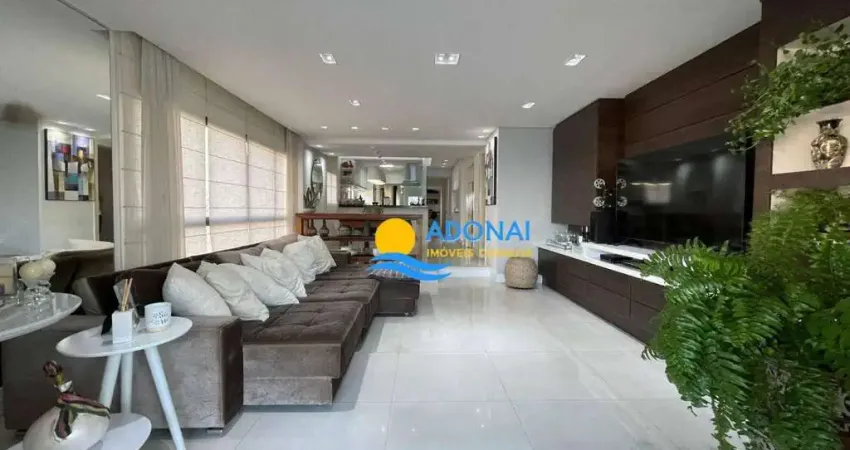 Apartamento com 3 dormitórios à venda, 160 m² por r$ 1.900.000,00 - jardim astúrias - guarujá/sp