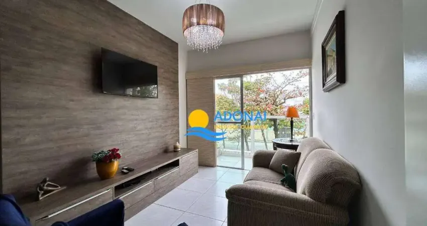 Apartamento com 2 dormitórios à venda, 75 m² por r$ 450.000,00 - enseada - guarujá/sp