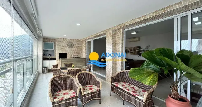 Apartamento com 3 dormitórios à venda, 158 m² por r$ 1.100.000,00 - enseada - guarujá/sp