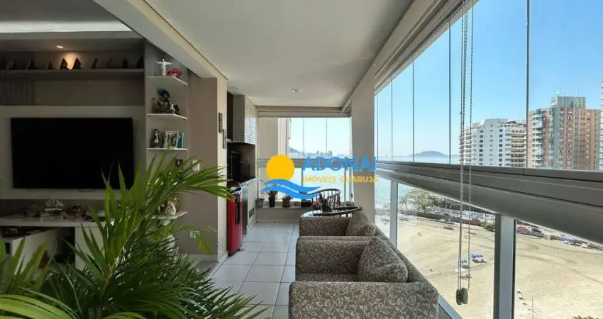 Apartamento com 3 dormitórios à venda, 110 m² por r$ 1.200.000,00 - jardim astúrias - guarujá/sp