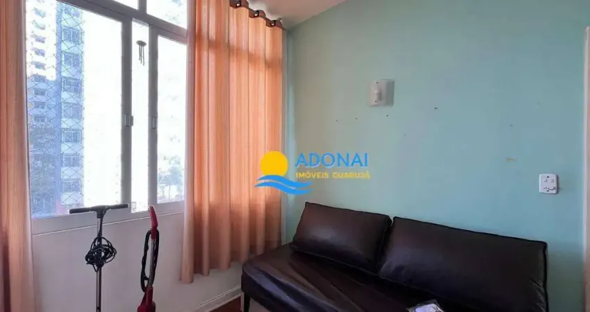Apartamento com 1 dormitório à venda, 50 m² por r$ 270.000,00 - pitangueiras - guarujá/sp