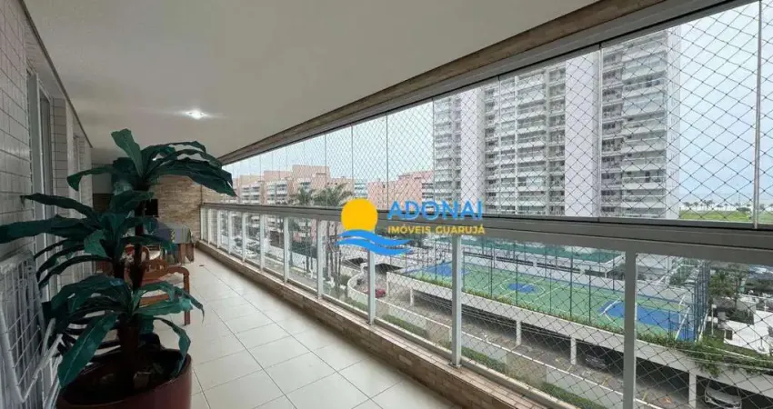Apartamento com 4 dormitórios à venda, 124 m² por r$ 1.400.000,00 - enseada - guarujá/sp