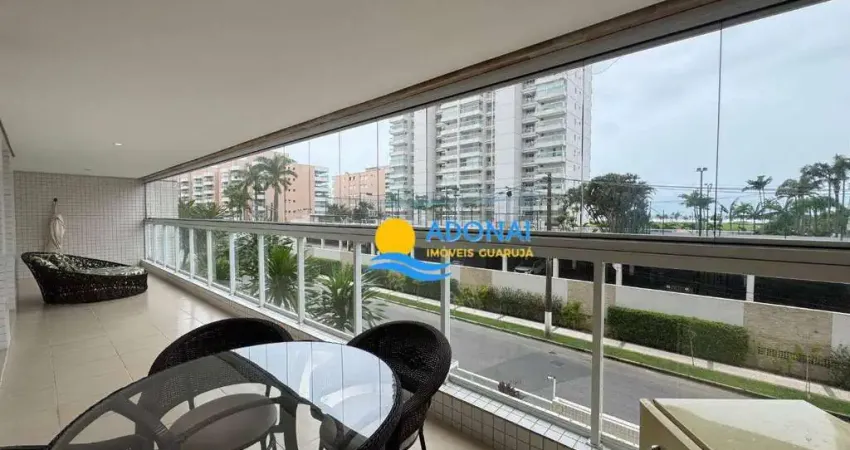 Apartamento com 4 dormitórios à venda, 124 m² por r$ 1.100.000,00 - enseada - guarujá/sp
