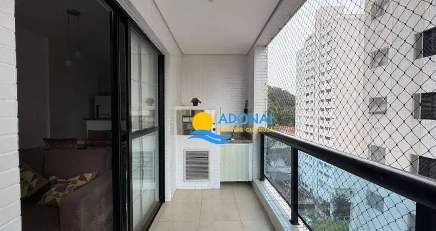 Apartamento com 2 dormitórios à venda, 65 m² por r$ 640.000,00 - pitangueiras - guarujá/sp