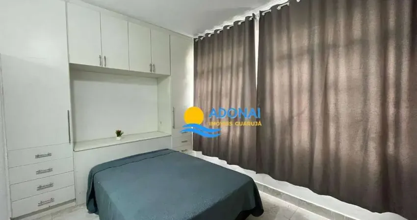 Apartamento com 1 dormitório à venda, 45 m² por r$ 350.000 - pitangueiras - guarujá/sp