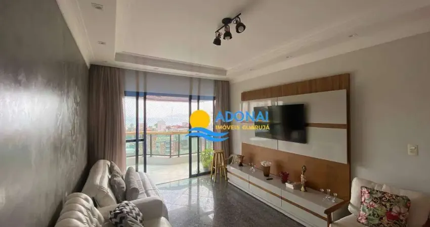 Apartamento com 3 dormitórios à venda, 126 m² por r$ 680.000 - enseada - guarujá/sp