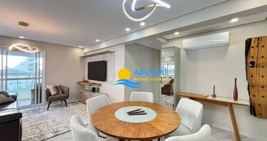 Apartamento com 3 dormitórios à venda, 142 m² por r$ 1.450.000,00 - pitangueiras - guarujá/sp