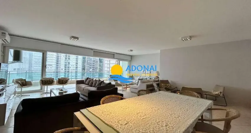 Apartamento com 4 dormitórios à venda, 246 m² por r$ 1.200.000,00 - pitangueiras - guarujá/sp