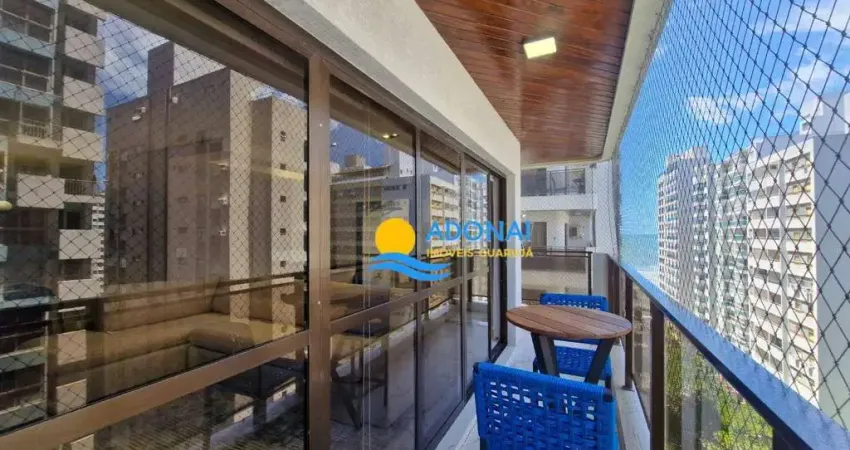 Apartamento com 3 dormitórios à venda, 146 m² por r$ 1.290.000,00 - pitangueiras - guarujá/sp