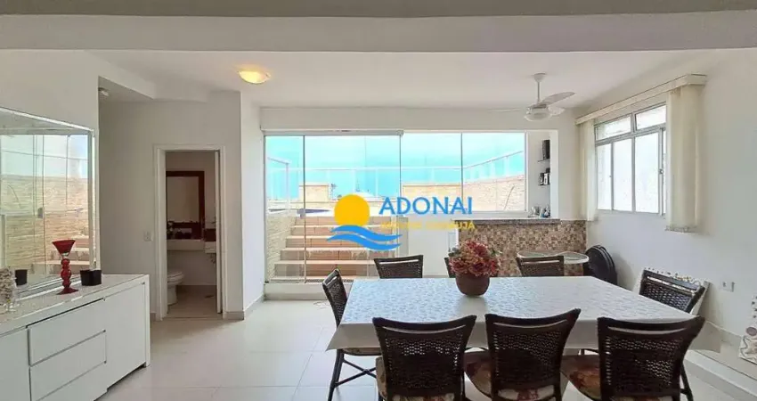 Cobertura com 4 dormitórios à venda, 370 m² por r$ 1.110.000,00 - enseada - guarujá/sp