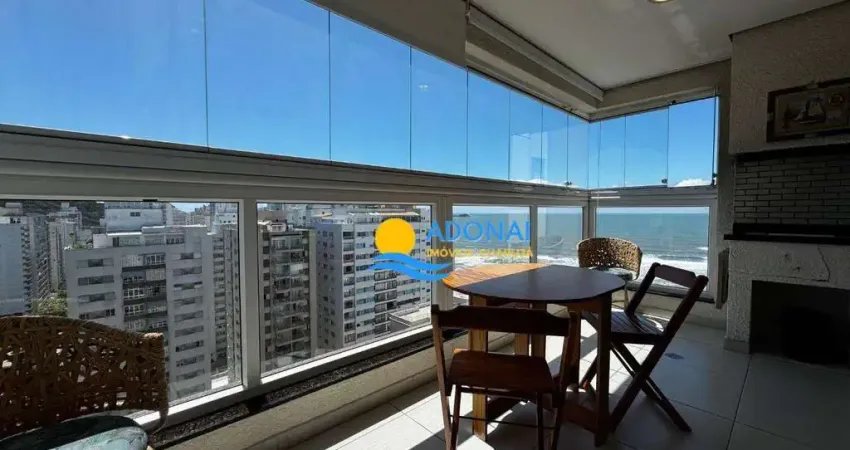 Apartamento com 3 dormitórios à venda, 125 m² por r$ 1.500.000 - pitangueiras - guarujá/sp