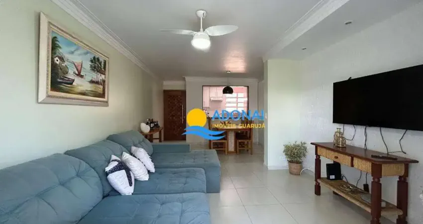 Apartamento com 3 dormitórios à venda, 100 m² por r$ 750.000,00 - enseada - guarujá/sp
