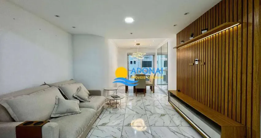 Apartamento com 2 dormitórios à venda, 98 m² por r$ 550.000 - pitangueiras - guarujá/sp