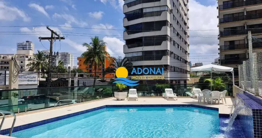 Apartamento com 4 dormitórios à venda, 146 m² por r$ 1.100.000,00 - jardim astúrias - guarujá/sp