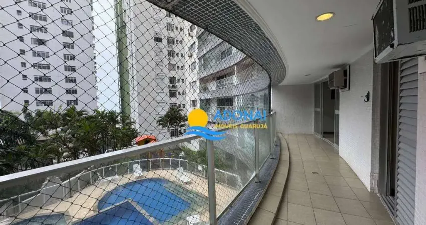 Apartamento com 3 dormitórios à venda, 140 m² por r$ 800.000,00 - pitangueiras - guarujá/sp