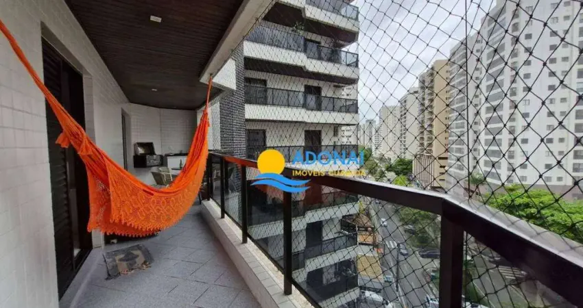 Apartamento com 4 dormitórios à venda, 160 m² por r$ 850.000,00 - pitangueiras - guarujá/sp