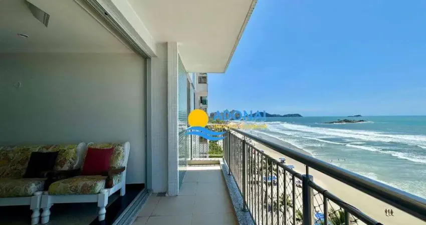 Apartamento com 4 dormitórios à venda, 160 m² por r$ 1.600.000,00 - pitangueiras - guarujá/sp