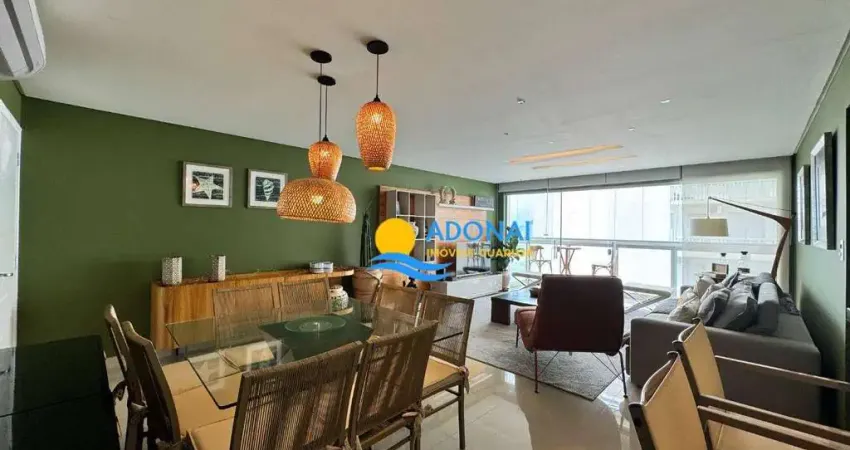 Apartamento com 4 dormitórios à venda, 175 m² por r$ 2.500.000,00 - pitangueiras - guarujá/sp