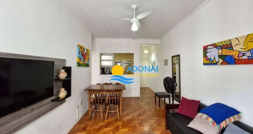 Apartamento com 1 dormitório à venda, 70 m² por r$ 350.000,00 - pitangueiras - guarujá/sp
