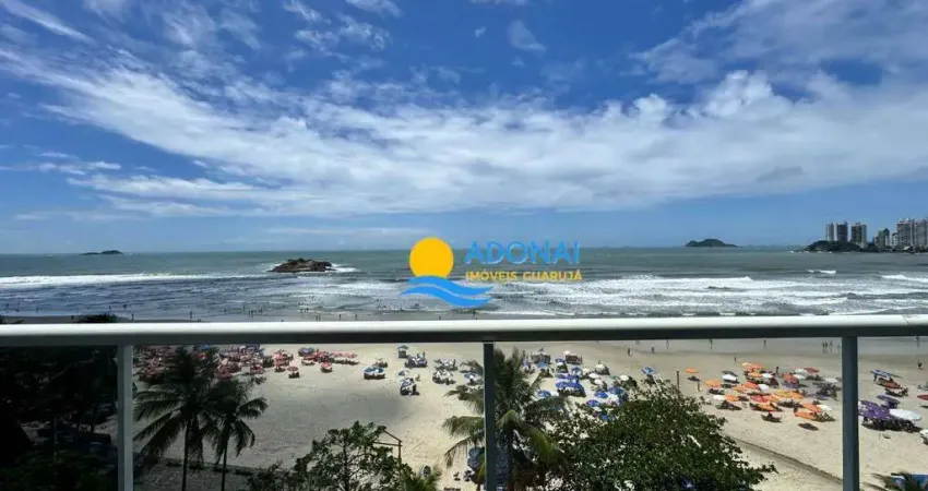 Apartamento com 3 dormitórios à venda, 122 m² por r$ 1.500.000,00 - pitangueiras - guarujá/sp
