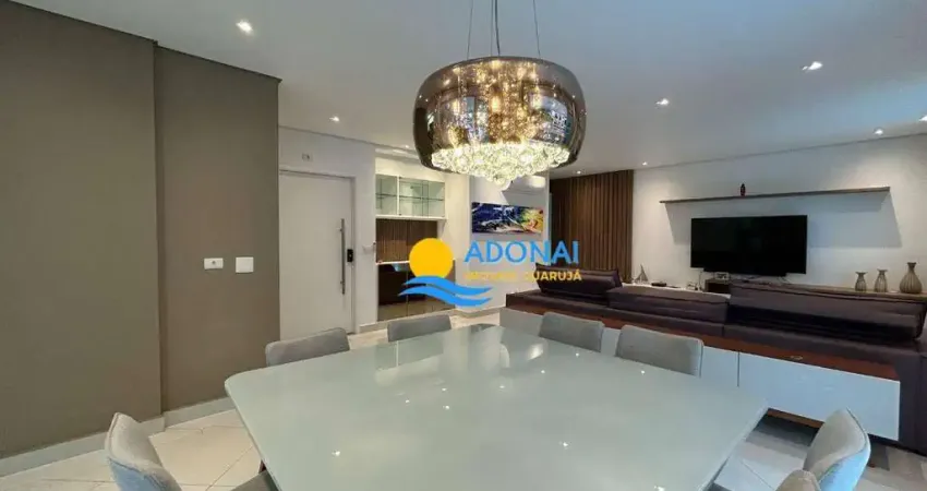 Apartamento com 3 dormitórios à venda, 175 m² por r$ 1.450.000,00 - pitangueiras - guarujá/sp