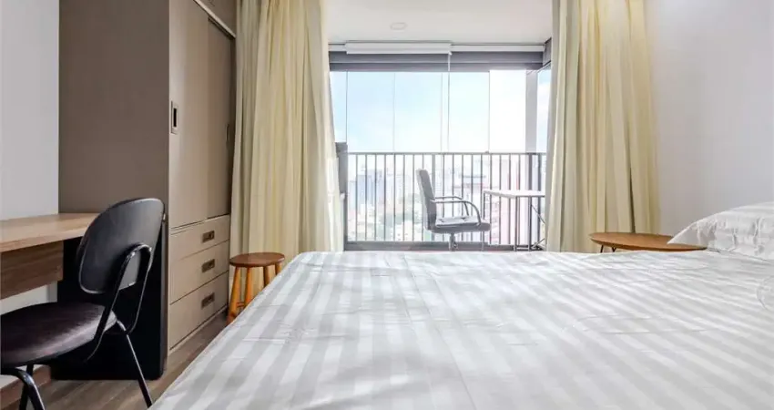 Studio para Locação com 25m² Mobiliado – Vila Mariana, São Paulo SP