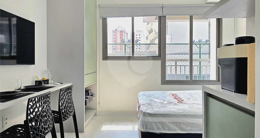 Studio para venda e locação com 21 metros quadrados NO PARAÍSO